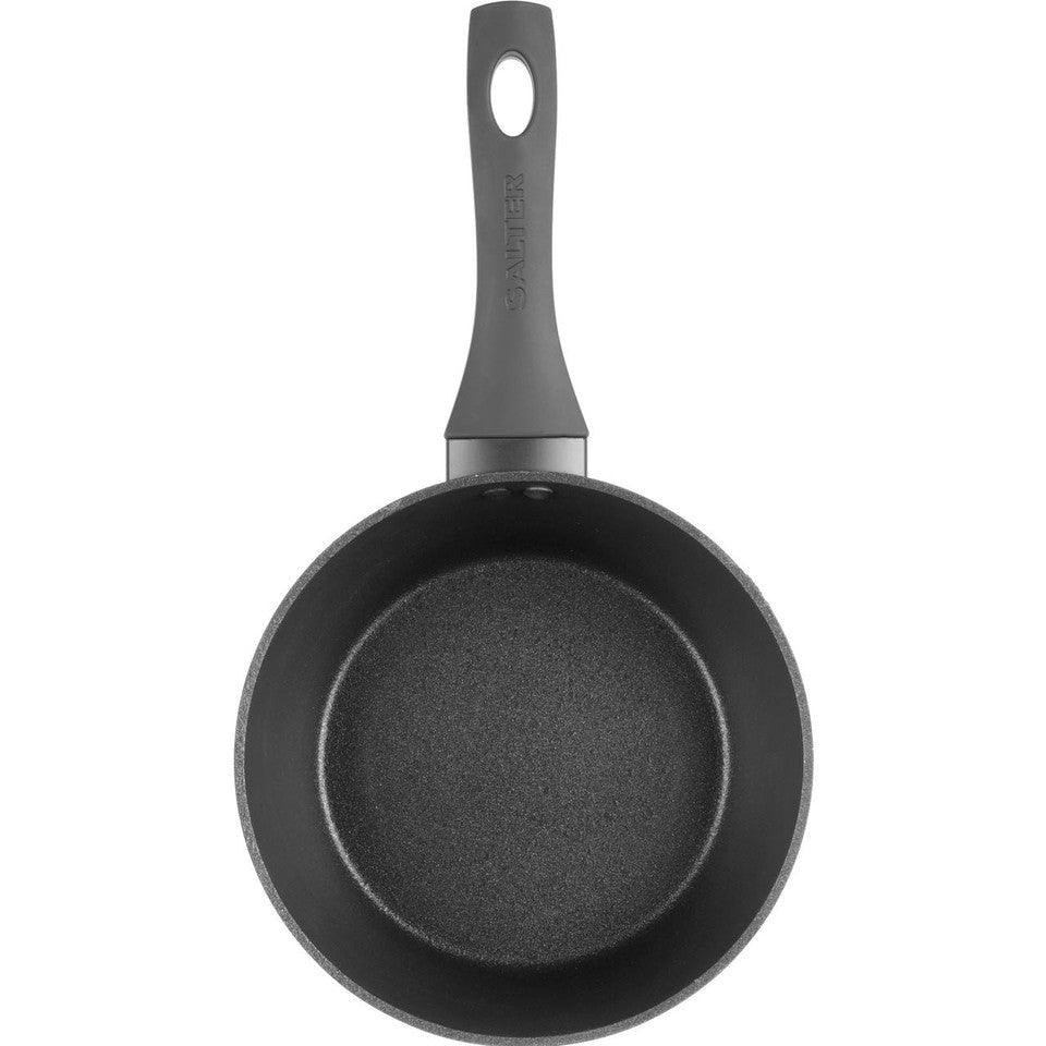 Salter Thermo Collar Non Stick Saucepan with Glass Lid | 16cm