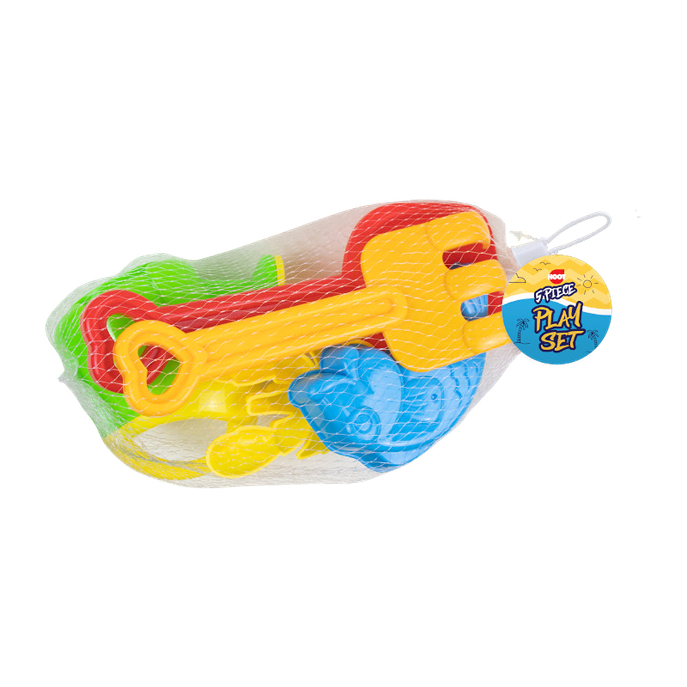 Hoot Beach Toy Play Set | Assorted | 5 Piece Set | Age 3+