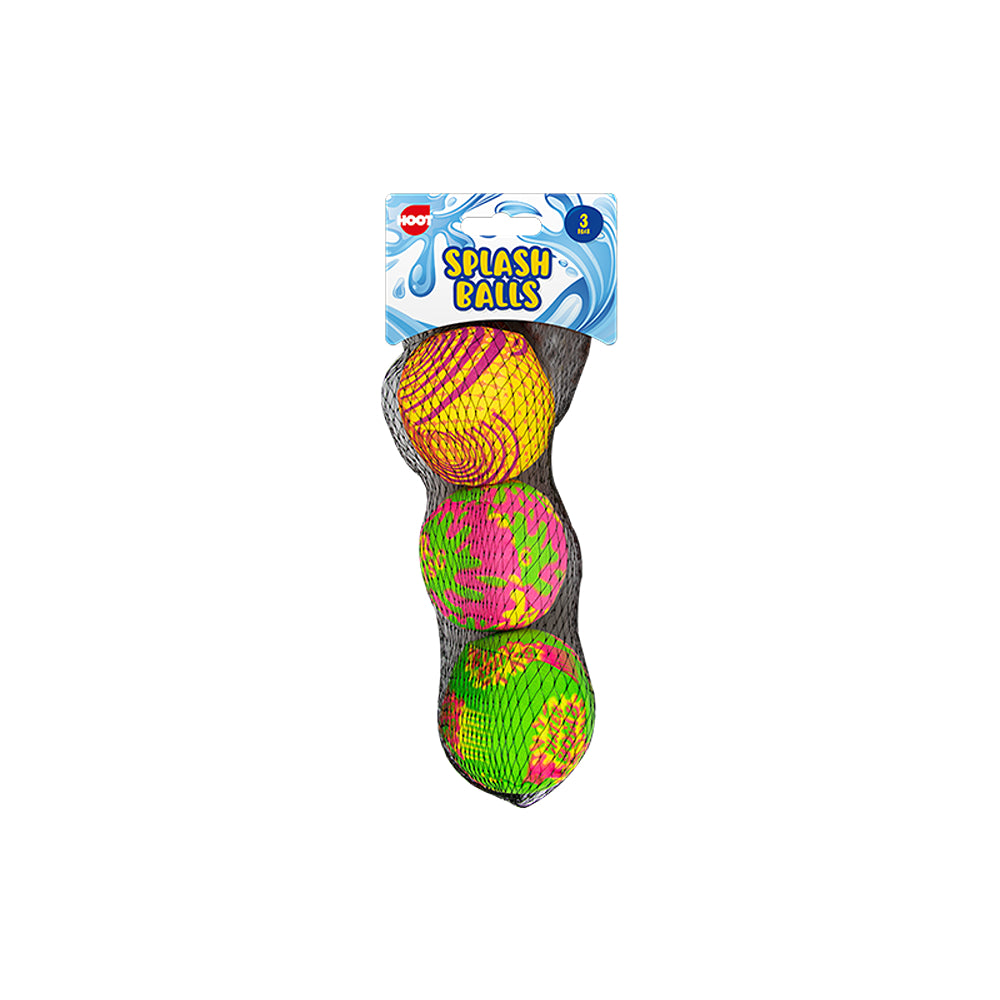 Hoot Colourful Splash Balls | Pack of 3