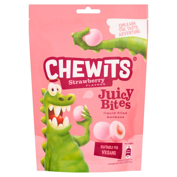 Chewits Juicy Bites Strawberry Candy | 115g