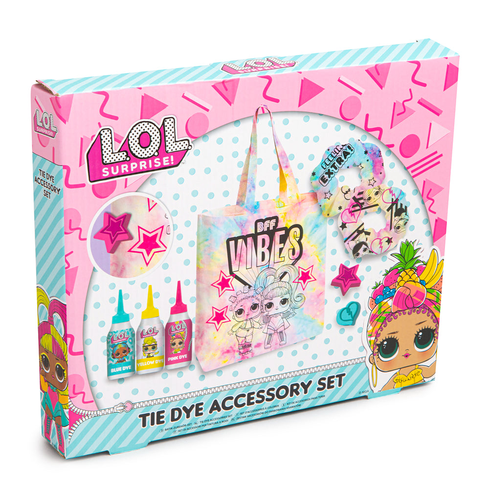 LOL Surprise Tie Dye Accessory Kit with Bag