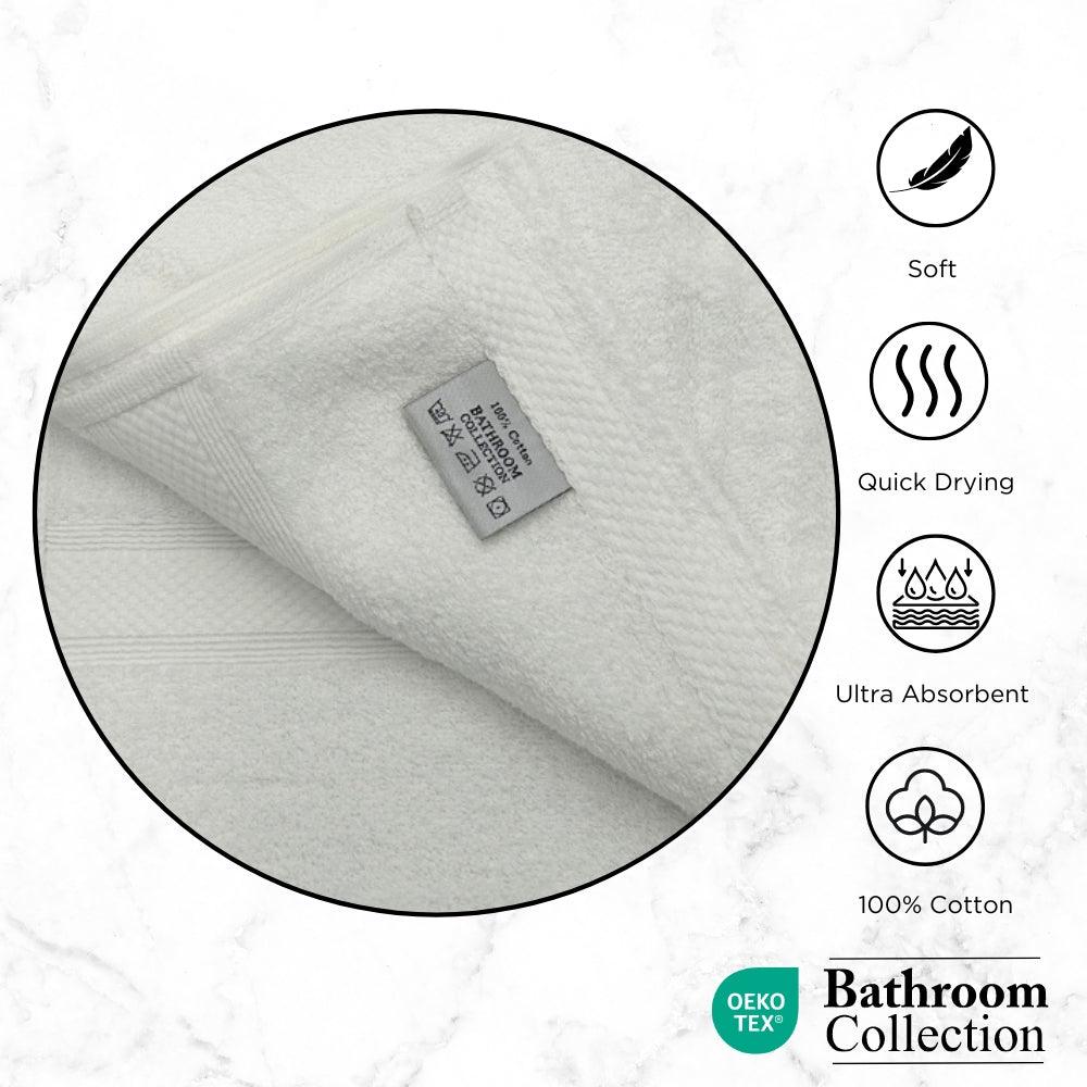 Classic Cotton Face Cloth | 100% Cotton &amp; Ultra Absorbent | Assorted Colours - Choice Stores