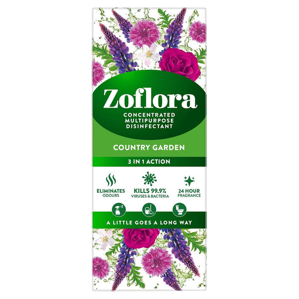 Zoflora Concentrated Multipurpose Disinfectant | Country Garden Scent