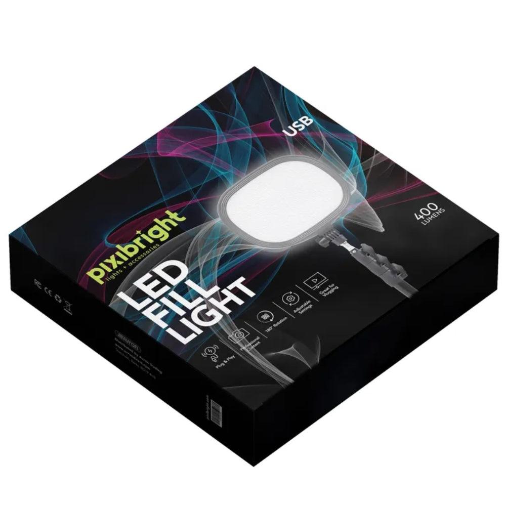 Pixibright LED Fill Light with USB | 400 Lumen