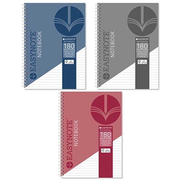 Alligator Easynote A4 Twin Wiro Notebook | 180 Pages