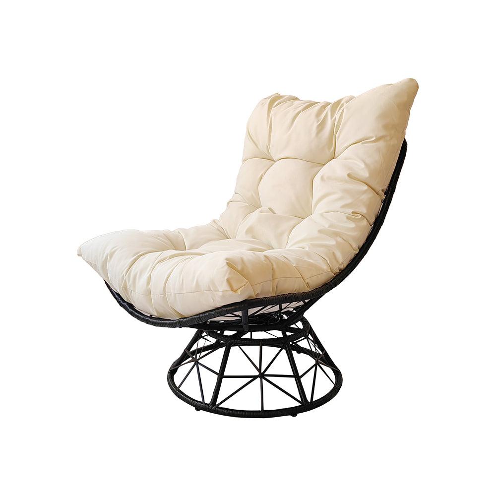 Lifestyle Living Carini Black Rattan Chair - Choice Stores