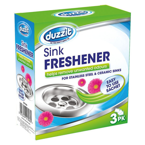 Duzzit Sink Freshener | 3pk Eco-Friendly Odor Remover