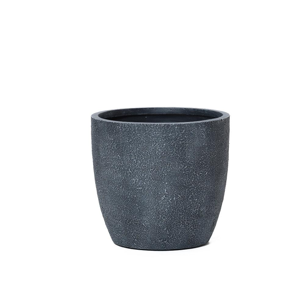 Garden Haven Charcoal Round Plant Pot | Assorted Sizes - Choice Stores