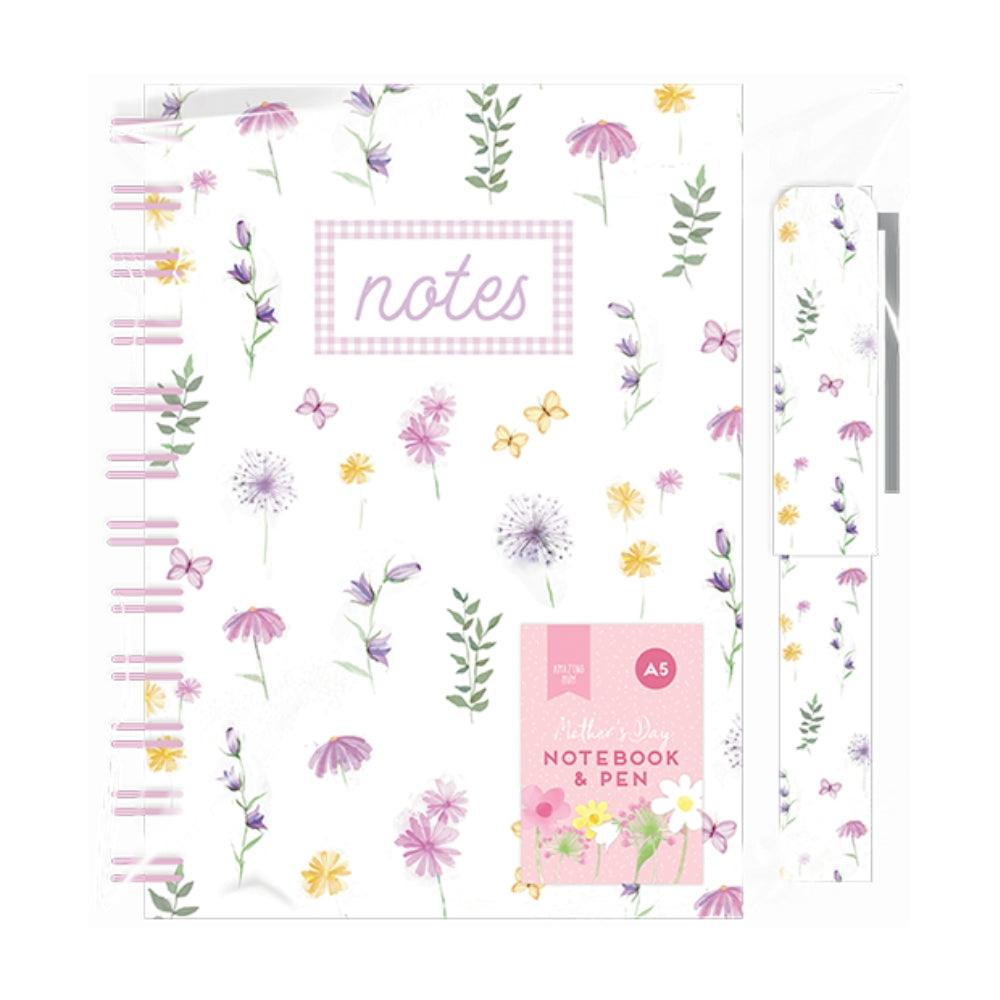 Amazing Mum Mothers Day A5 Notebook &amp; Pen Set | Assorted Design