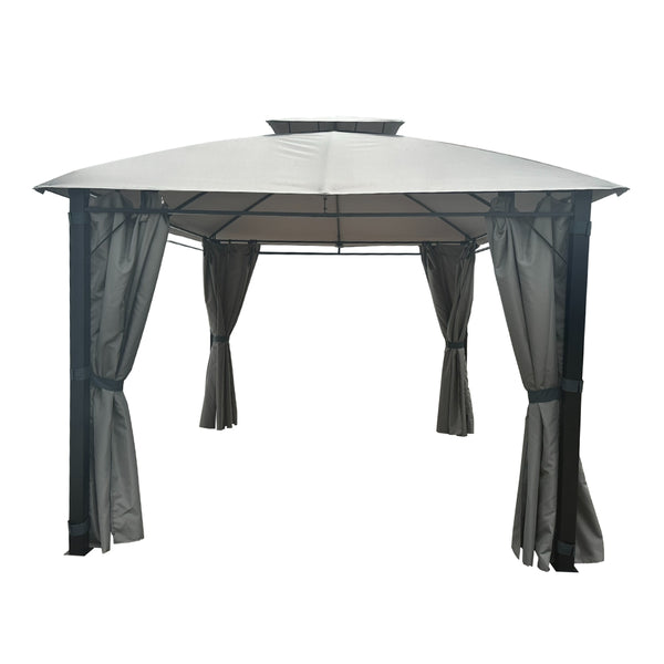 Lifestyle Living Mayfair Grey Gazebo | 3 x 4m