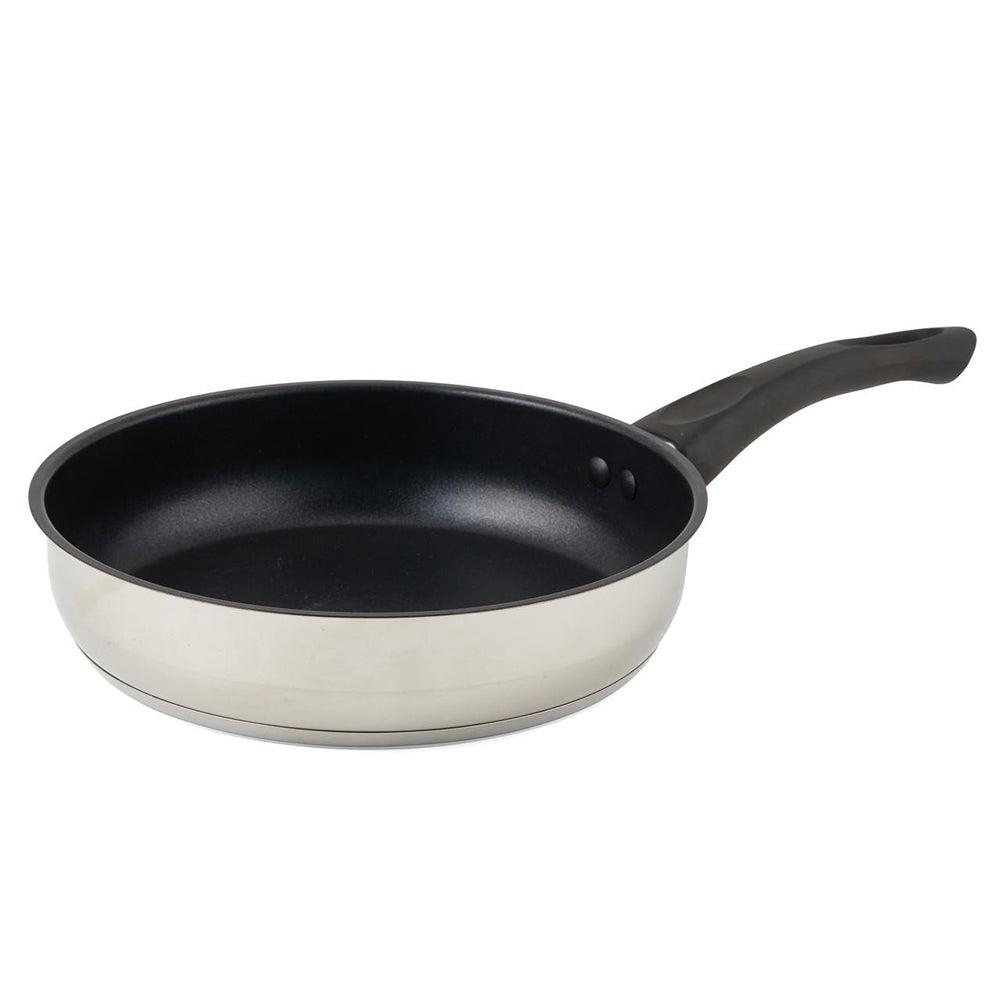 Russell Hobbs Stainless Steel Non Stick Frying Pan | 24cm - Choice Stores