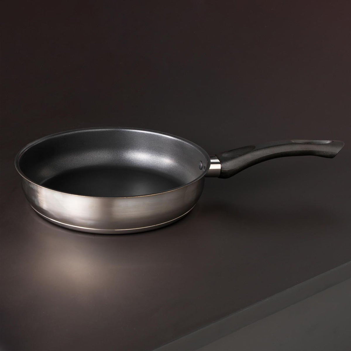Russell Hobbs Stainless Steel Non Stick Frying Pan | 24cm - Choice Stores