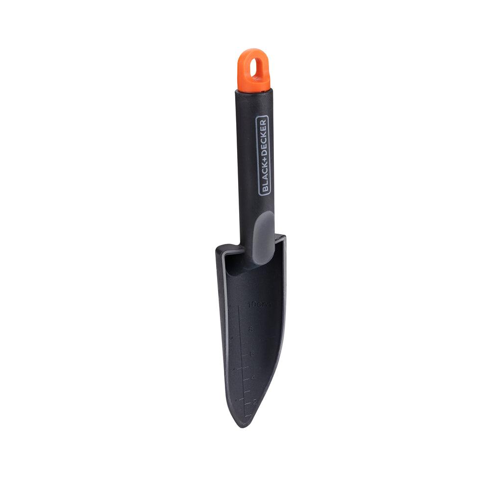 Black + Decker Plastic Garden Shovel with Markings | 30cm - Choice Stores