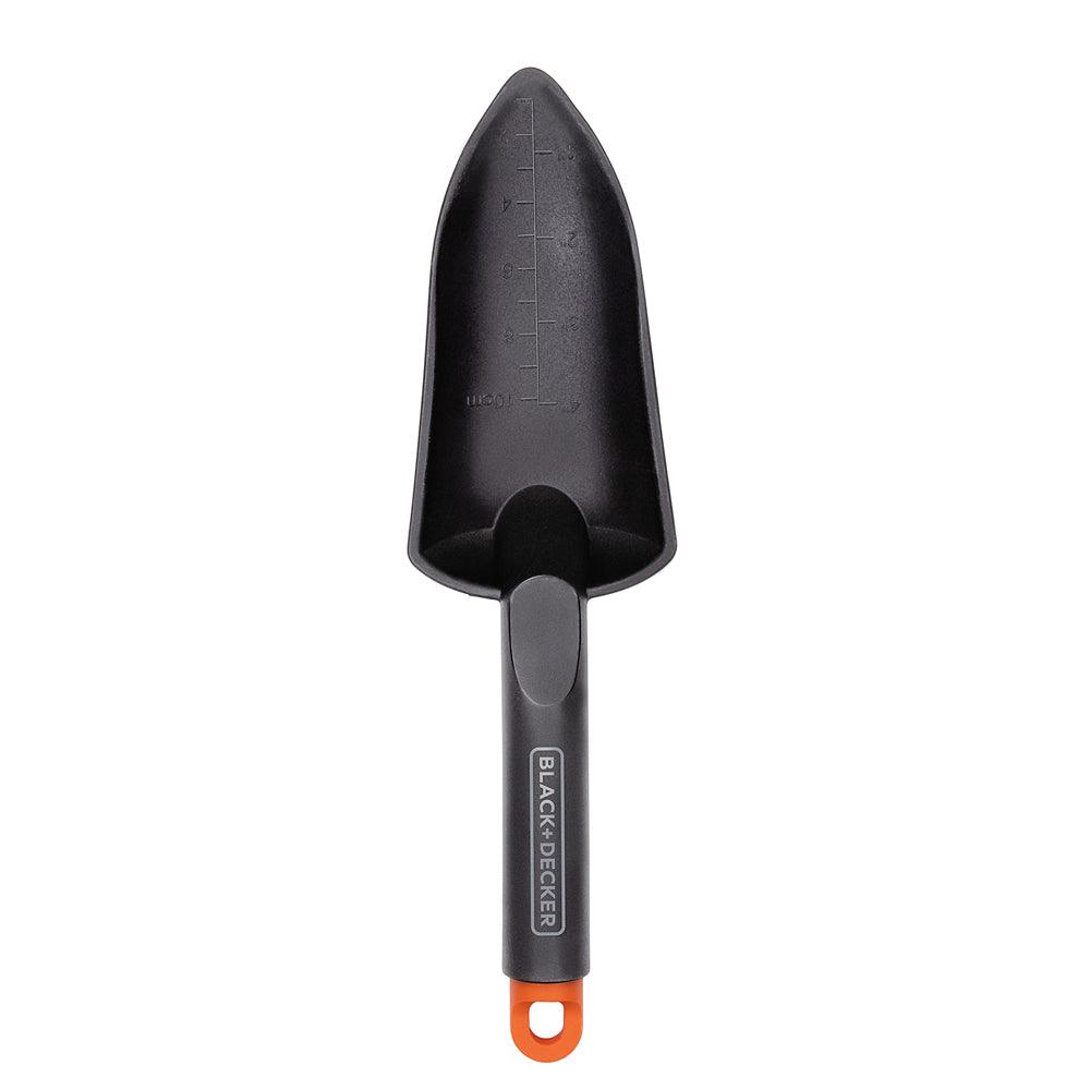 Black + Decker Plastic Wide Garden Shovel with Markings - Choice Stores