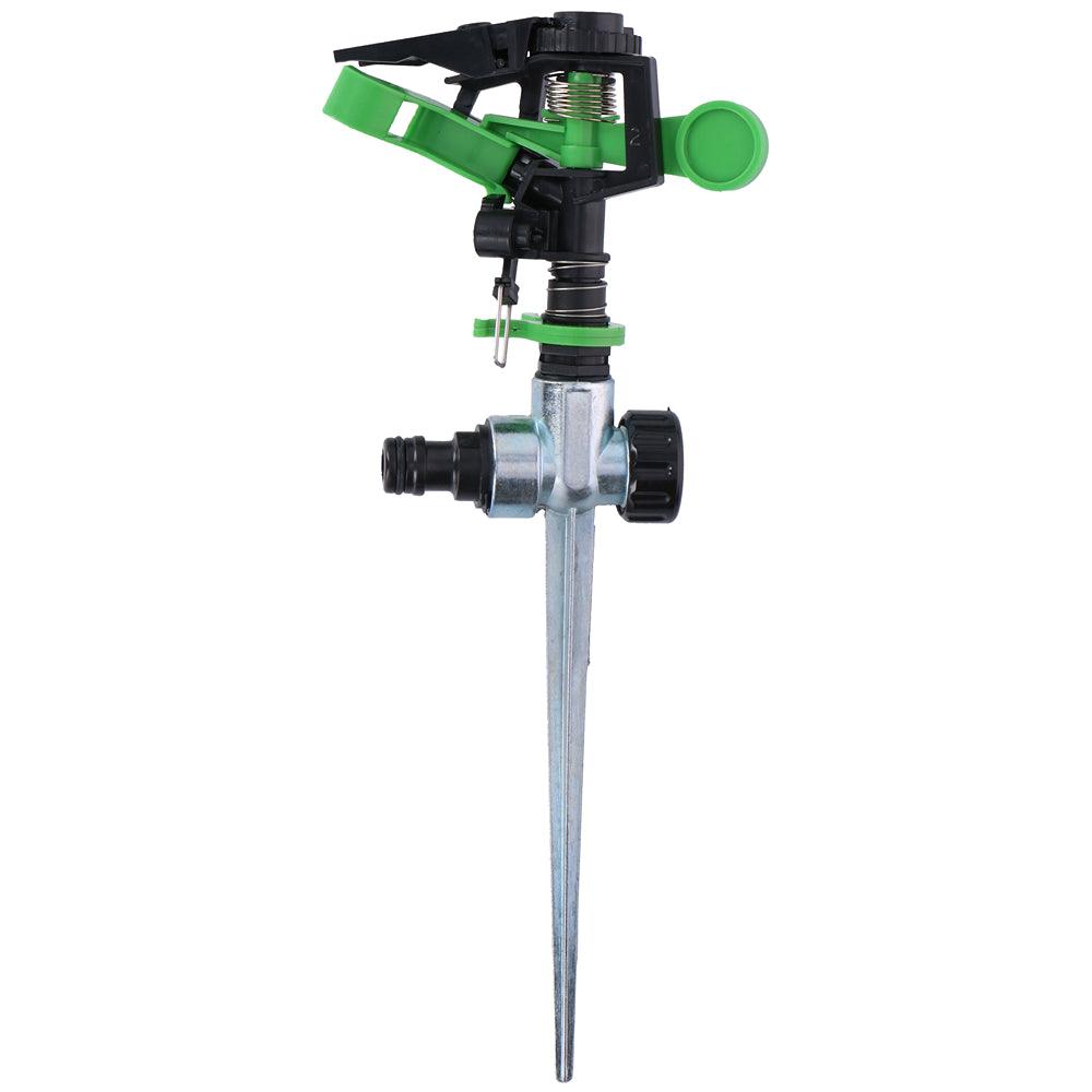 Kinzo Garden Sprinkler with Stake | 2 Functions | 20m Range - Choice Stores
