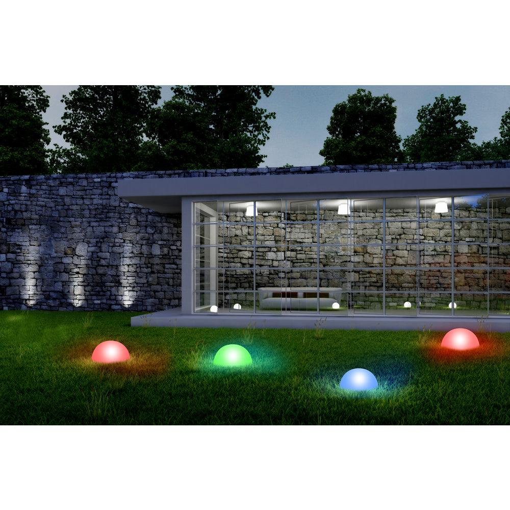 Grundig Colour Changing Solar LED Sphere Lamps | Set of 5