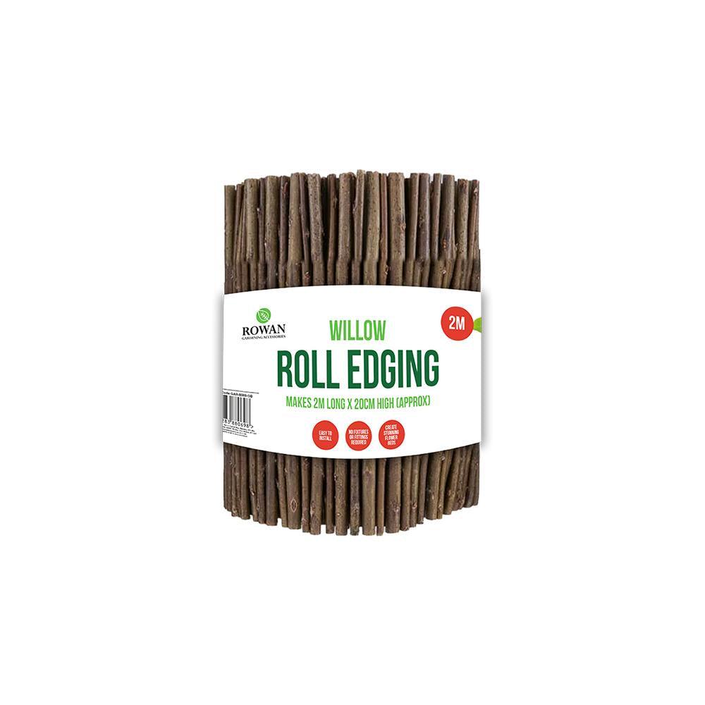 Rowan Willow Roll Lawn Edging | Assorted Colour | 2m - Choice Stores