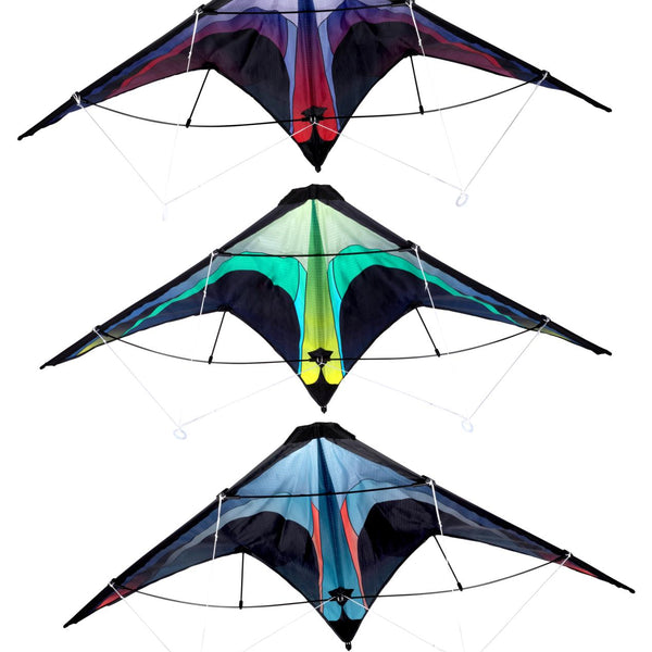 Eddy Toys Stunt Kite | 120x60cm Delta-Wing | Dual-Line Control