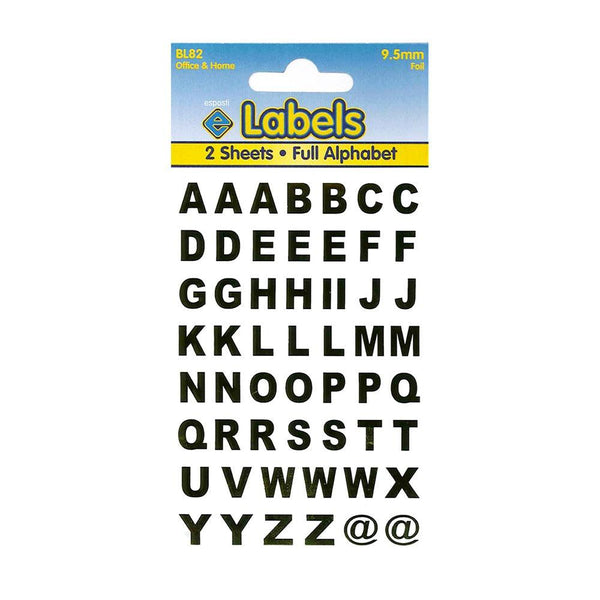 Esposti Foil Gold Letters | 9.5mm | 2-Pack