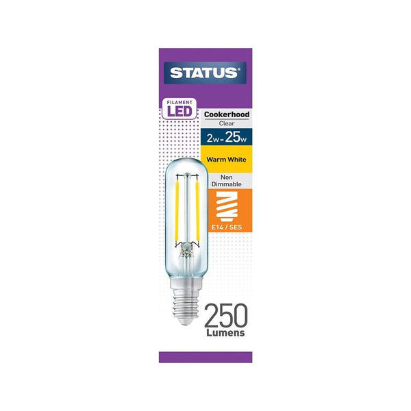 Status 25W 250lm LED Cookerhood SES Bulb | Warm White, Energy-Efficient