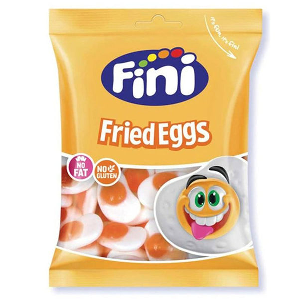 Fini Fruity Gummy Candies | Fried Egg Shape | 90ml
