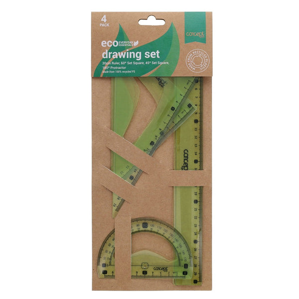 Sustainable Precision: Concept Eco Drawing | 4-Piece Set