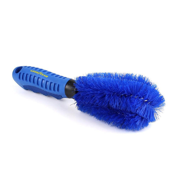 Goodyear Alloy Wheel Brush | Blue Bristles Ergonomic Grip