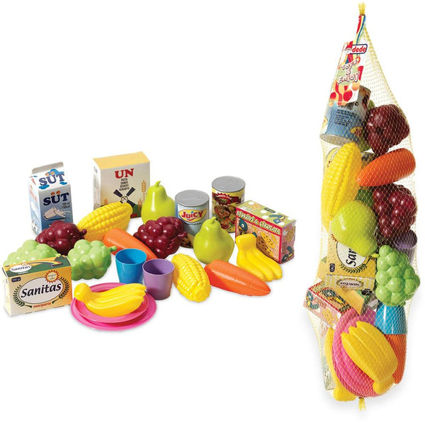 Dede Fruits In A Net | Interactive Pretend Play Food Set for Kids