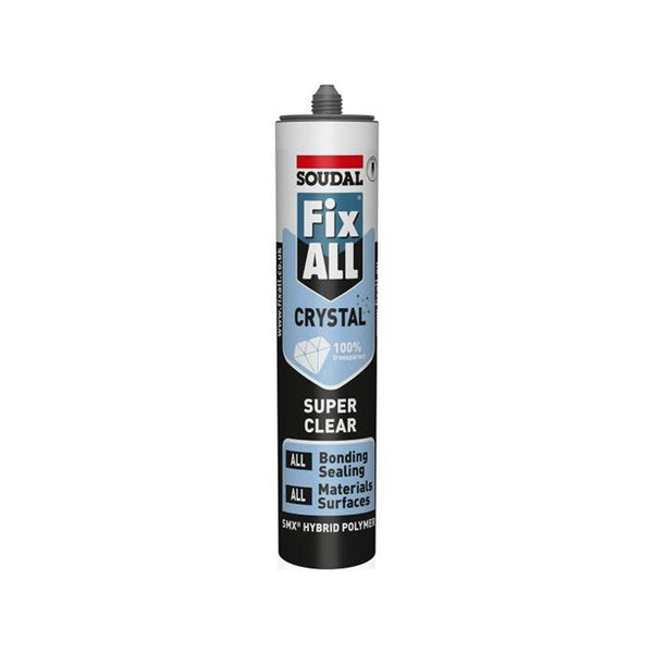 Soudal Fix All Crystal Sealant Adhesive | 290ml
