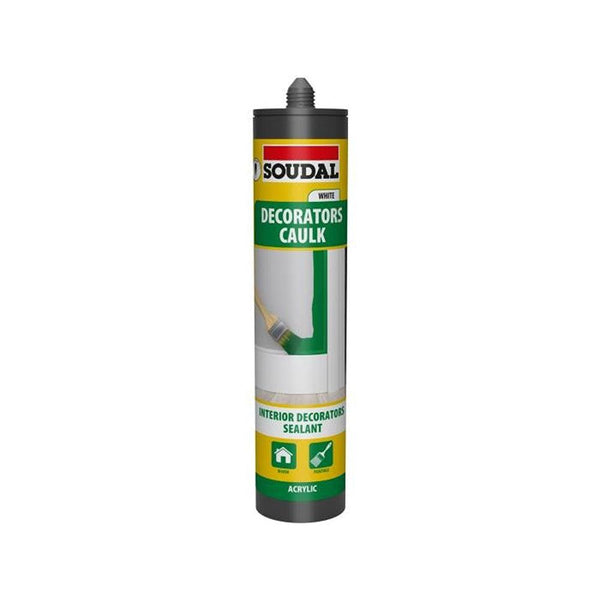 Soudal Decorators White Caulk | 290ml