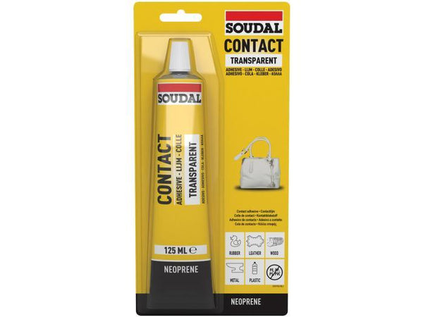 Soudal Contact Adhesive Transparent | 50ml