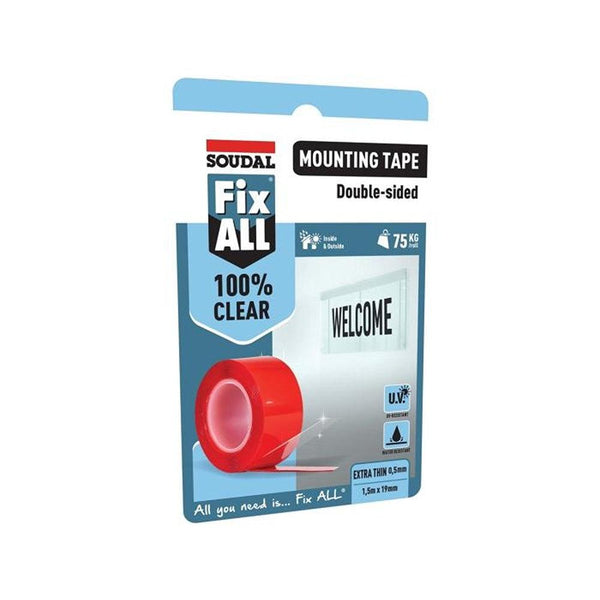 Soudal Fix All Clear Mounting Tape