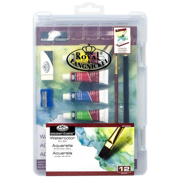 Royal & Langnickel Clearview Mini Art Set with Colour Pencil | 12-Piece Set
