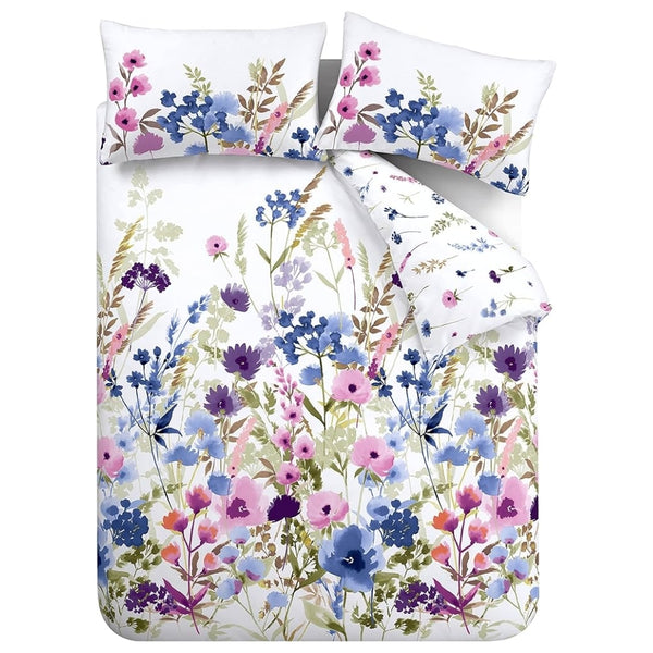 Catherine Lansfield Countryside Floral Reversible Quilt Set | Double