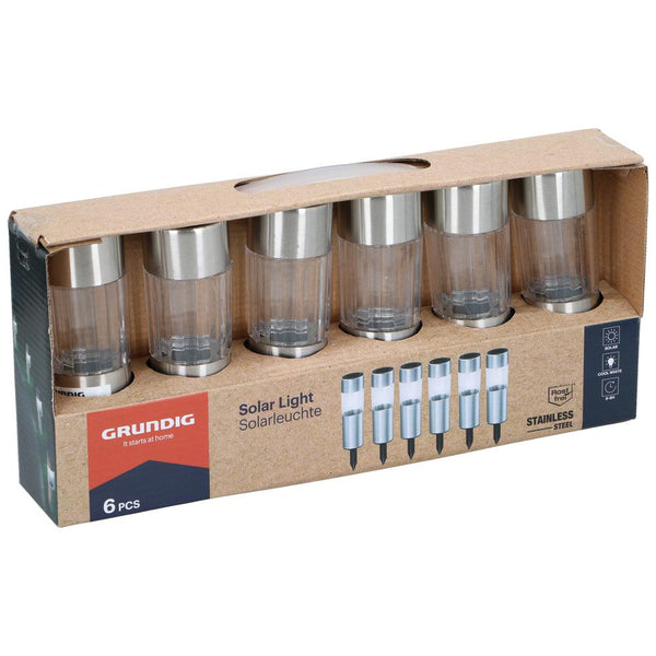 Grundig Solar Light Diameter 4.5 x 15cm | Pack of 6