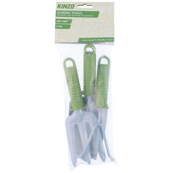 Kinzo Garden Tools Easy Grip Set | 3 Piece