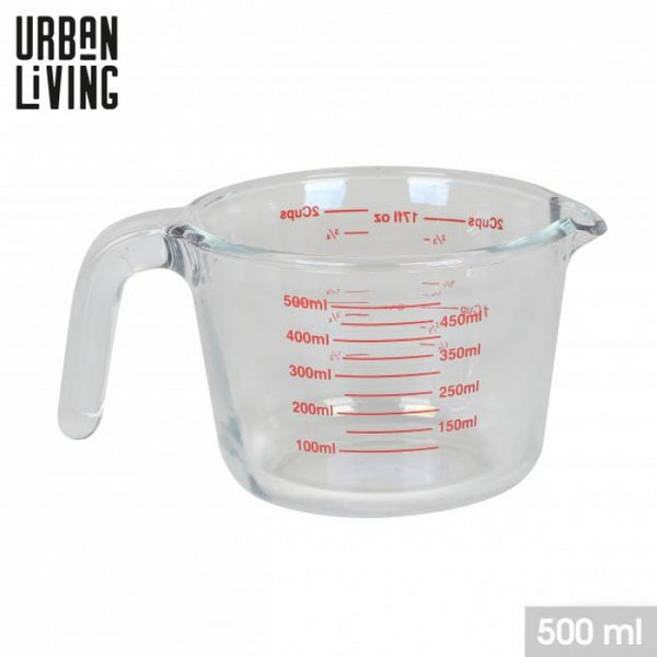 Urban Living Graduated Measuring Glass 500ml | Heat-Resistant