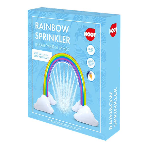 Hoot Inflatable Rainbow Sprinkler | 5.5ft Tall