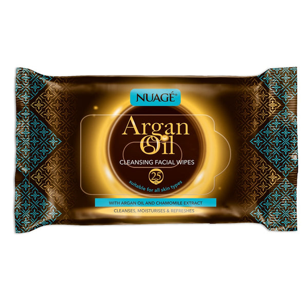 Nuage Argan Oil Clean Facial Wipes | 50s