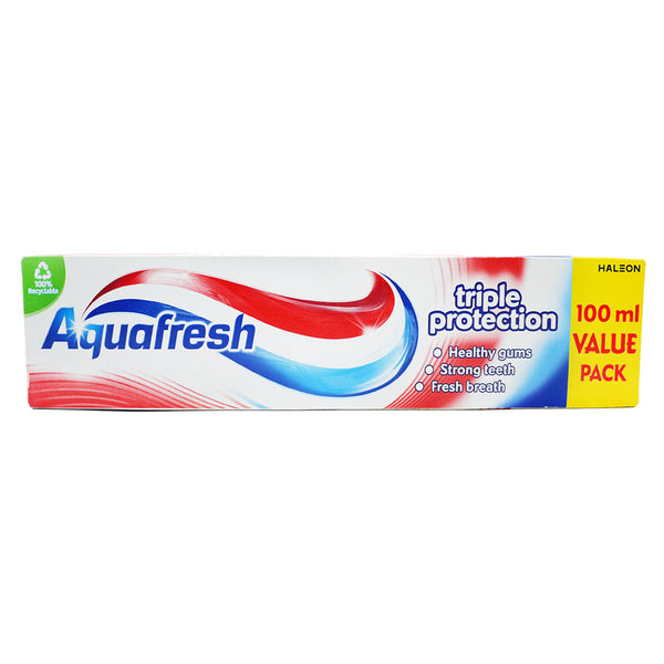 Aquafresh Triple Protection Toothpaste | Mint Flavour | 100ml