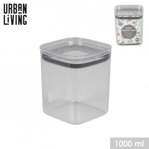 Urban Living Airtight Food Storage Box | Durable Plastic | 1000ml