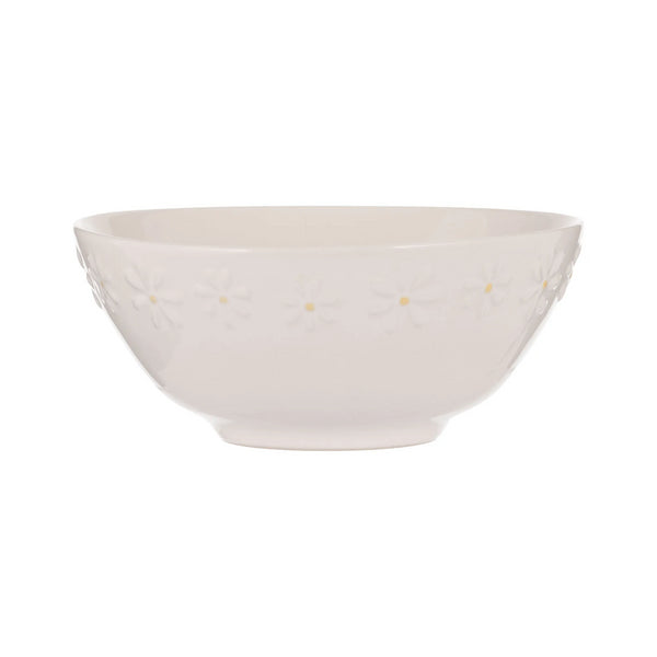 Price & Kensington Daisy Embossed Ceramic Cereal Bowl | 16.5cm