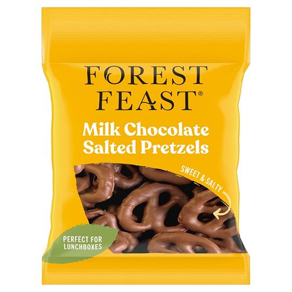 Forest Feast Milk Chocolate Salted Pretzels | 150g