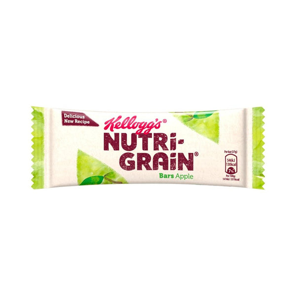 Kelloggs Nutri-Grain Apple Cereal Bar | 37g, 130 kcal, Single Serve