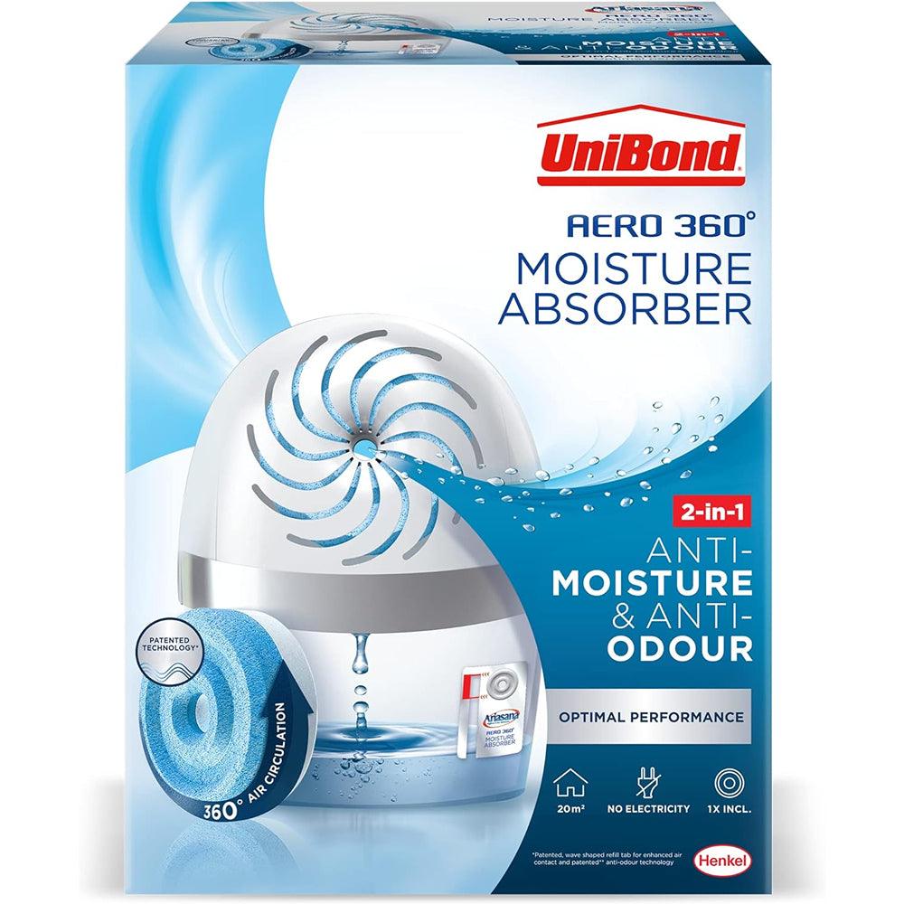 Unibond Aero 360 Moisture Absorber with Refill Tab | 450g - Choice Stores