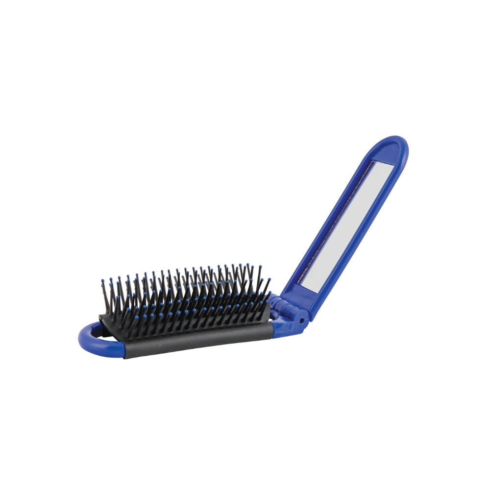 UBL | Folding Hair Brush with Mirror
