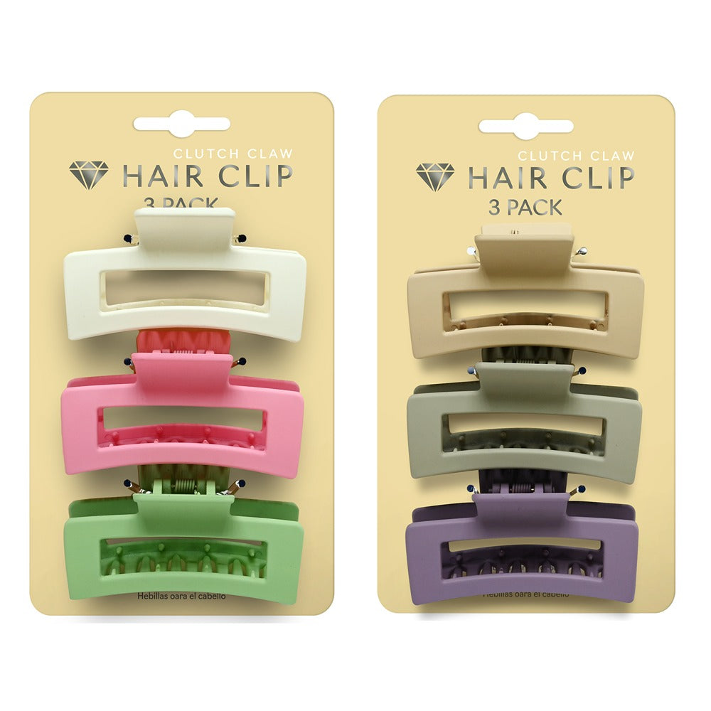 UBL Hair Premium Claw Assorted | Pack of 3