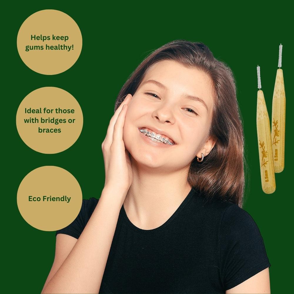UBL Bamboo Interdental Brushes | Pack of 5 - Choice Stores
