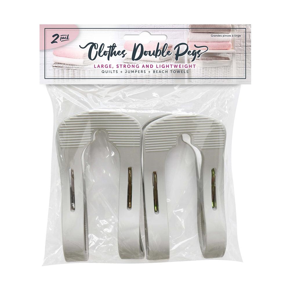 UBL Double Clip Clothes Pegs | Pack of 3
