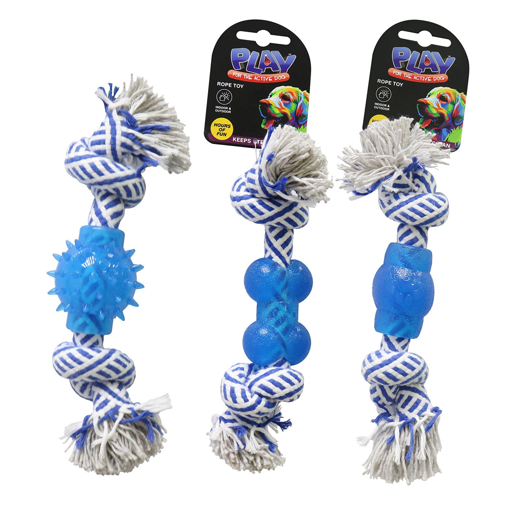 UBL Pet Knot Rope Toy | 3 Assorted